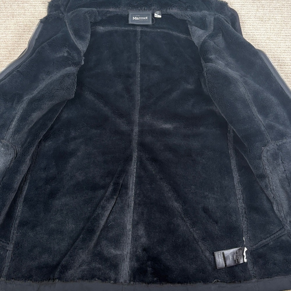 Marmot Furlong Softshell Jacket Womens Large Black Outdoor Winter 2014 C85550 - Picture 4 of 16